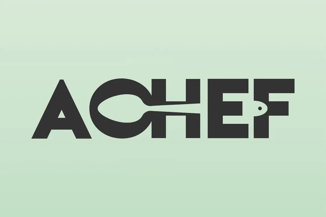 ACHEF concept branding mockups